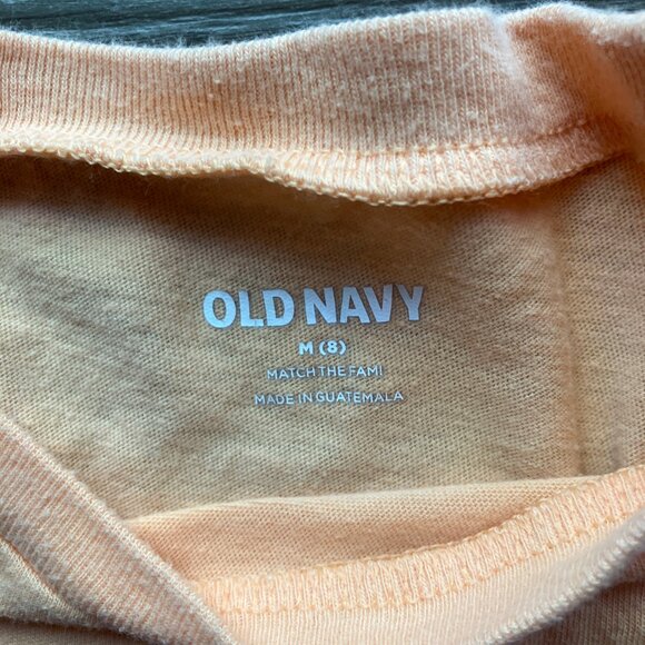 Old Navy Summer Vacation Crew T-Shirt Size 8 (Gender Neutral Kids) - Picture 2 of 3